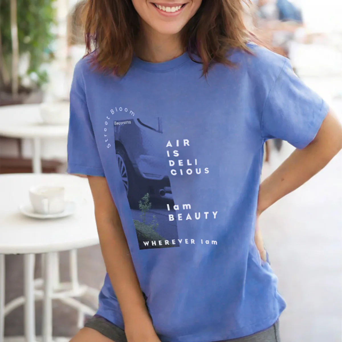 I am BEAUTY | garment-dyed heavyweight t-shirt, Relaxed Fit, Soft & Durable
