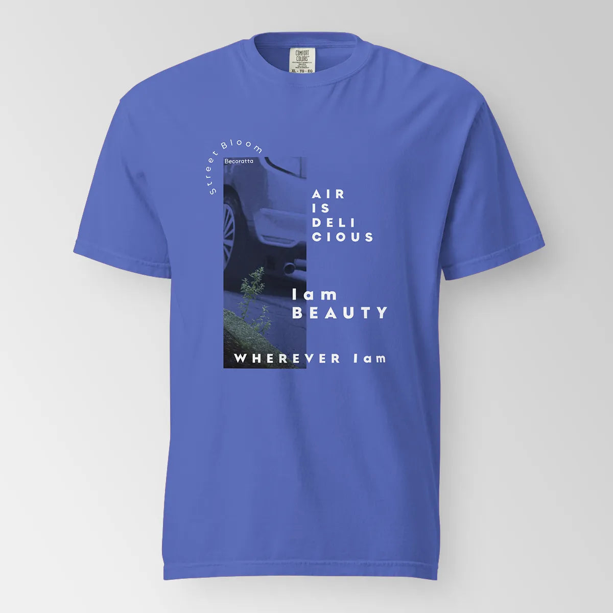 I am BEAUTY | garment-dyed heavyweight t-shirt, Relaxed Fit, Soft & Durable