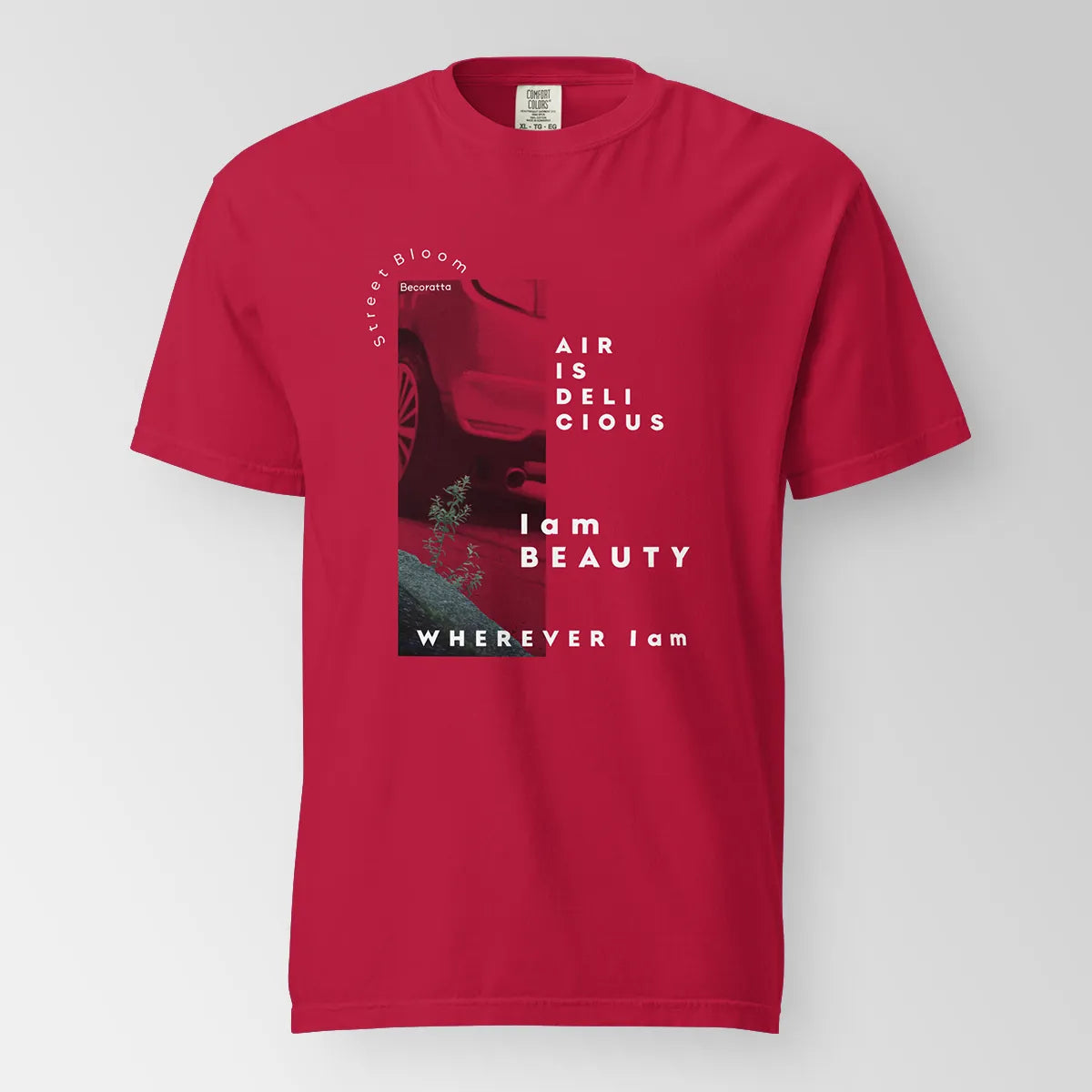 I am BEAUTY | garment-dyed heavyweight t-shirt, Relaxed Fit, Soft & Durable