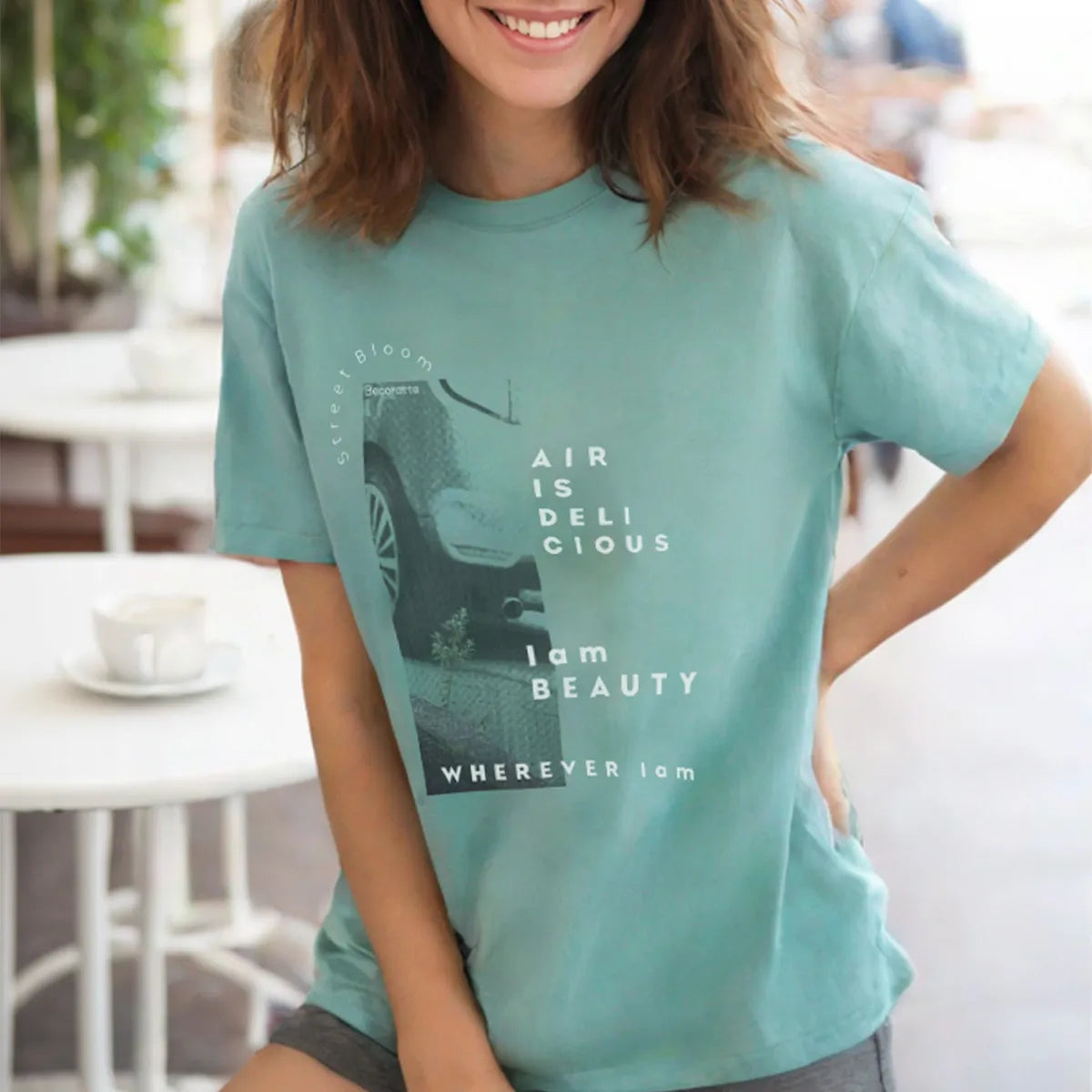 I am BEAUTY | garment-dyed heavyweight t-shirt, Relaxed Fit, Soft & Durable
