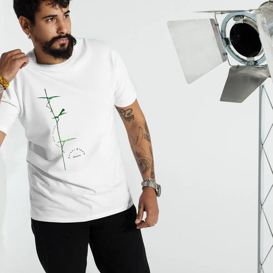 LIGHT QUIET ELEVATE | Organic T-Shirt, Eco-Friendly Urban Style
