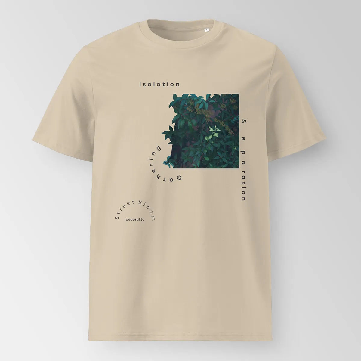 Isoration Separation Gathering | Organic T-Shirt, Eco-Friendly Urban Style